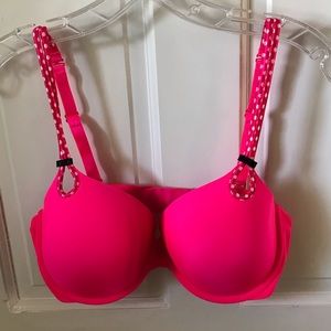 Victoria’s Secret “Sexy Little Things” Bra with Polka Dots on Straps Size 36DD